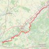GR 3 : De La Chapelle-Saint-Mesmin (Loiret) à Lussault-sur-Loire (Indre-et-Loire) GPS track, route, trail