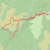 Pont de Montvert - Sud Mont Lozère Randonnée GPS track, route, trail
