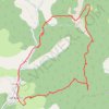 Auzet GPS track, route, trail