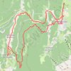 Saint-Martin-en-Vercors - Villars-de-Lans par Herbouilly et retour par les Gorges de la Bourne GPS track, route, trail