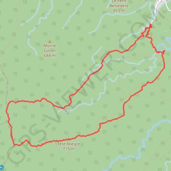 De la source Sofaïa à Tête Allègre GPS track, route, trail