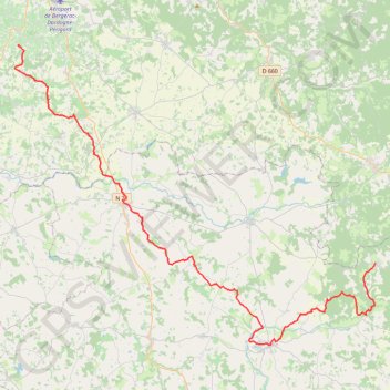Monbazillac - Lacapelle-Biron GPS track, route, trail