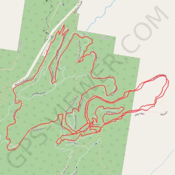 Ourimbah Mountain Bike Loop GPS track, route, trail