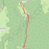 Croix du Nivolet depuis parking du Sicre GPS track, route, trail