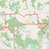 Saint-Junien la Glane et le site Corot GPS track, route, trail
