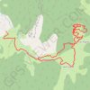 Combe de Saint Genis (Vercors) GPS track, route, trail