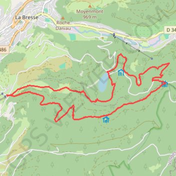 Col du Brabant, lac des Corbeaux, étang de Sèchemer, col de la Vierge GPS track, route, trail