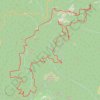 Le mont Vinaigre GPS track, route, trail