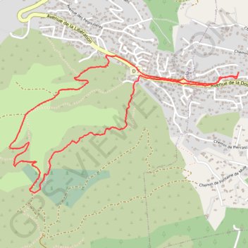 Peypin - Mau Vallon GPS track, route, trail
