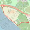 Orwell Bridge to Bridge Wood Coast Path GPS track, route, trail