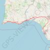 Vila do Bispo -> Distrito 4 (483,3 km) GPS track, route, trail