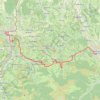 Chemin du Piemont de Bagnères de Bigorre à Lourdes GPS track, route, trail