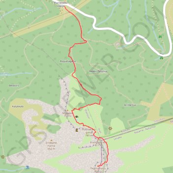 Irumugarrieta et Txurrumurru GPS track, route, trail
