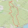 Calanque de l'Erévine GPS track, route, trail