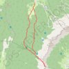 Le Rocher du Playnet depuis Corrençon GPS track, route, trail