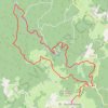 [Itinéraire] Boucle de la vallée de la Cure GPS track, route, trail