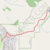 Heughs Canyon Trail to Heughs Creek Falls in Uinta-Wasatch-Cache National Forest GPS track, route, trail