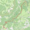 TB J1 Queige-refuge de Lachat-16367689 GPS track, route, trail