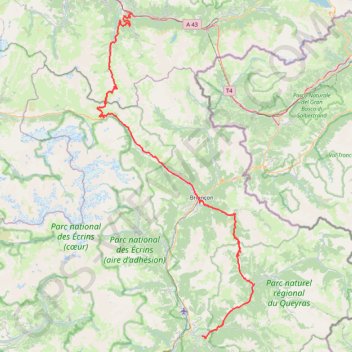 Saint-Michel-Guillestre GPS track, route, trail