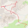 Col de la Croix , lac de la Croix, lac de Sambuis, Cime de La Sambuis GPS track, route, trail