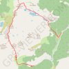 Pic rouge de Bassiès en boucle GPS track, route, trail