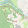 Collonges-la-Rouge, La vallée de la Dordogne (Carennac) GPS track, route, trail