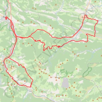 Repérage La Mountagnole GPS track, route, trail