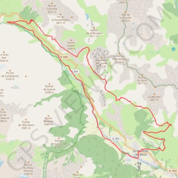 Chemin du roy GPS track, route, trail