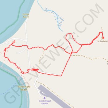 Mount Wyndham - Lighthouse GPS track, route, trail