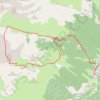 Tour des Rochers de Vallorin GPS track, route, trail