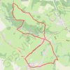 Julémont : Entre bois et GR GPS track, route, trail
