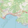 De La Cadière d'Azur jusqu'aux calanques du Mugel et de Figuerolles GPS track, route, trail