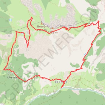 Cols de Fromage et de Bramousse par l'observatoire optique GPS track, route, trail