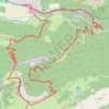 Creux du Vent et Gorges de l'Areuse GPS track, route, trail