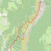 Randonnée Raquette au Moucherotte GPS track, route, trail
