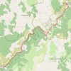 Gorges du Tarn (Sainte Enimie-La Malène) GPS track, route, trail