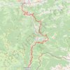 GR 86 : Bagnères-de-Luchon - Montréjeau GPS track, route, trail
