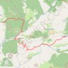 Le bourgeut, la martre GPS track, route, trail