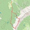 La Tête des Chaudières par la Combe de Fer, les Rochers de la Balme GPS track, route, trail