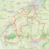 Ronde van Vlaanderen fietsroute blauwe lus GPS track, route, trail
