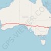 Perth to Sydney GPS track, route, trail