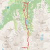 Lac de chabarrou GPS track, route, trail
