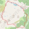 Pics Rouges de Belcaire et de Bassiès depuis Remoul GPS track, route, trail