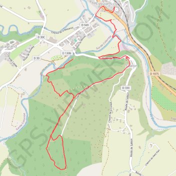Eyguians - Saléon GPS track, route, trail