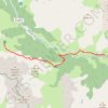 RSPG Refuge du Chardonnet Névache GPS track, route, trail