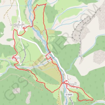 Champsaur - Les Gondouins GPS track, route, trail