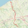 GR®211 De Veulettes-sur-Mer à Caudebec-en-Caux (Seine-Maritime) (2021) GPS track, route, trail