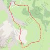 Croix du Bon Ventre (Crey Aigu) GPS track, route, trail