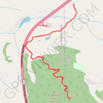 Sugarloaf Moutain GPS track, route, trail