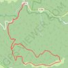 Raquette crete Roc du Salidou camprieu GPS track, route, trail
